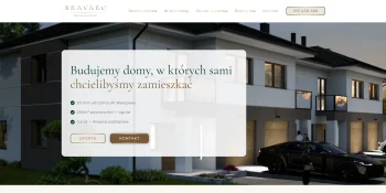 Strona internetowa dla dewelopera, nieruchomości